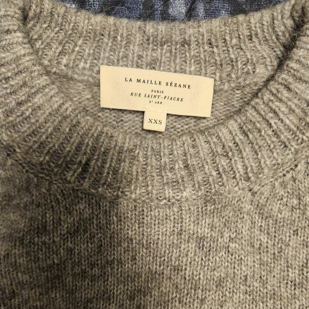 Sezane Samuel Jumper - Mottled Grey XXS - Picture 4 of 6
